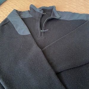 Mens 3x /4 Zip Paul and Shark Sweater